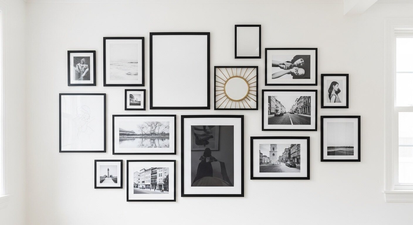 How To Create A Gallery Wall That Looks Professional Without A Designer