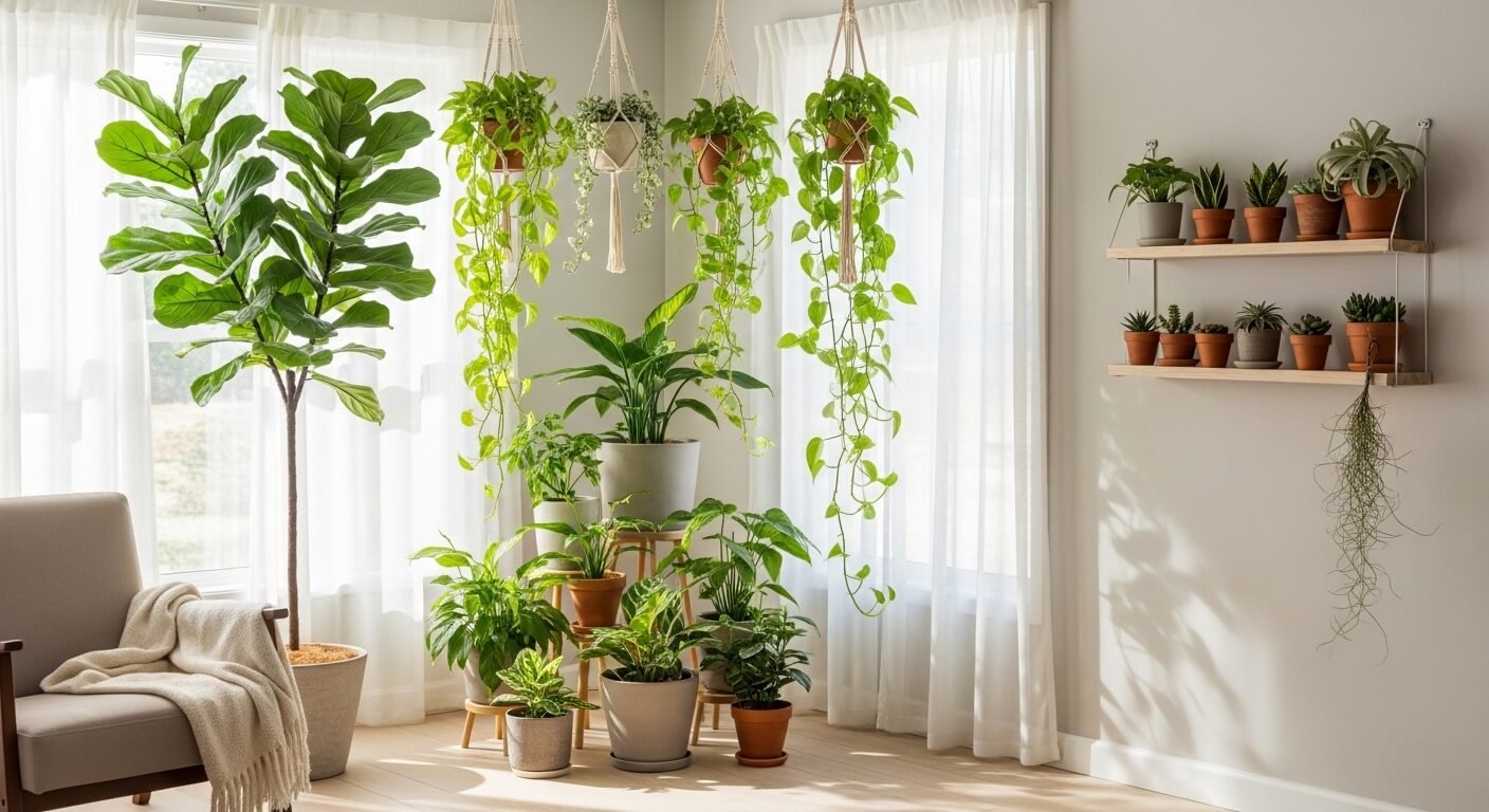 How To Decorate With Plants To Transform Any Space Into A Green Oasis