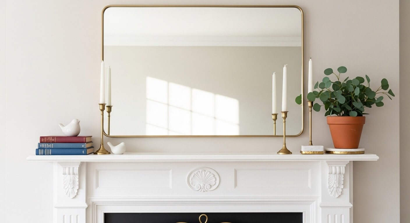 How To Decorate A Mantel That Becomes The Stunning Focal Point