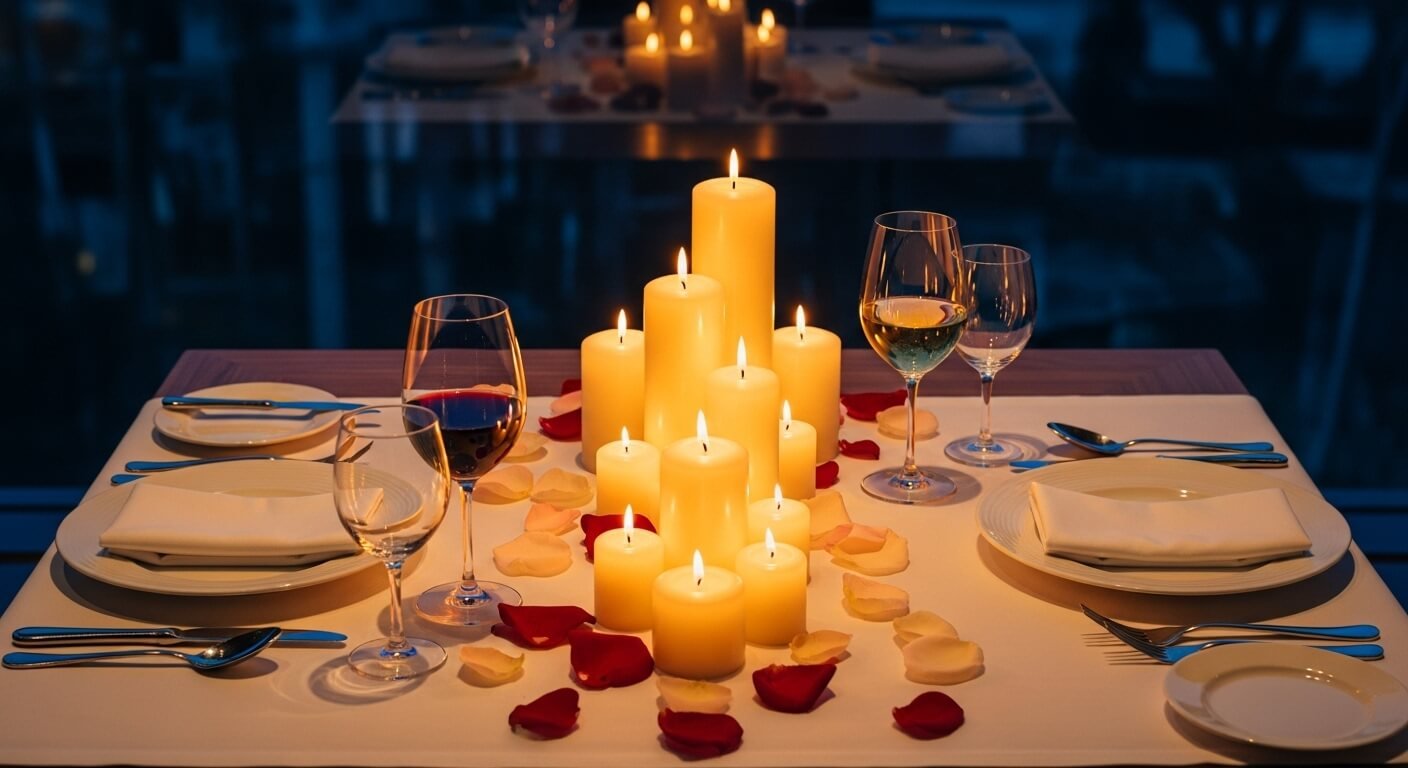 How To Decorate With Candles To Create An Instantly Romantic Atmosphere