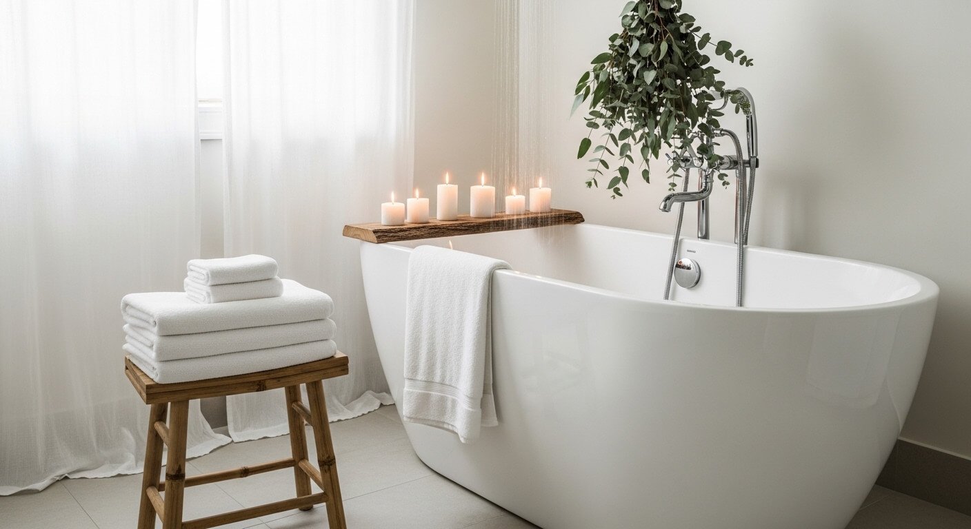 23 Spa-Like Bathroom Decor Upgrades That Create Relaxation