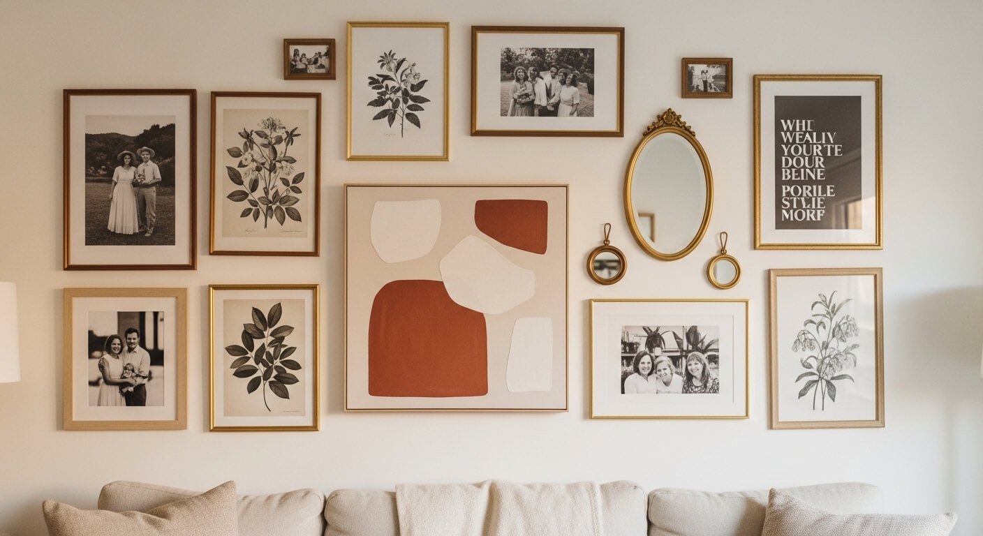 28 Stunning Gallery Wall Decor Layouts That Tell Your Story