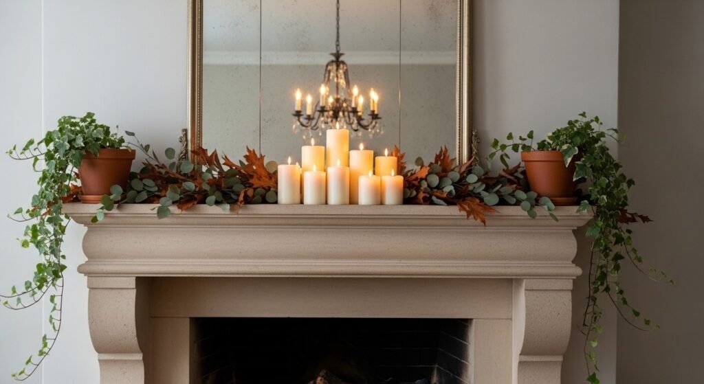 How To Decorate A Fireplace Mantel For Every Season With Ease