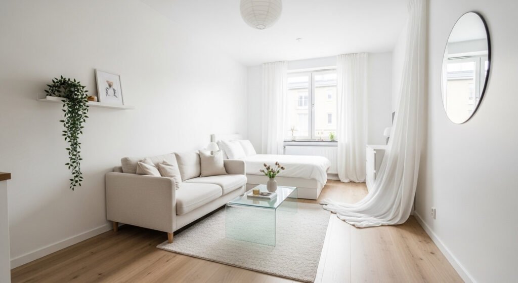 How To Decorate A Small Space So It Feels Open, Bright, And Airy