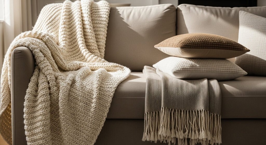 How To Decorate With Throws That Add Cozy Layers And Visual Interest