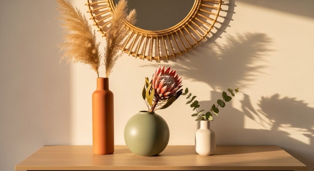 How To Decorate With Vases To Add Height, Color, And Interest Anywhere