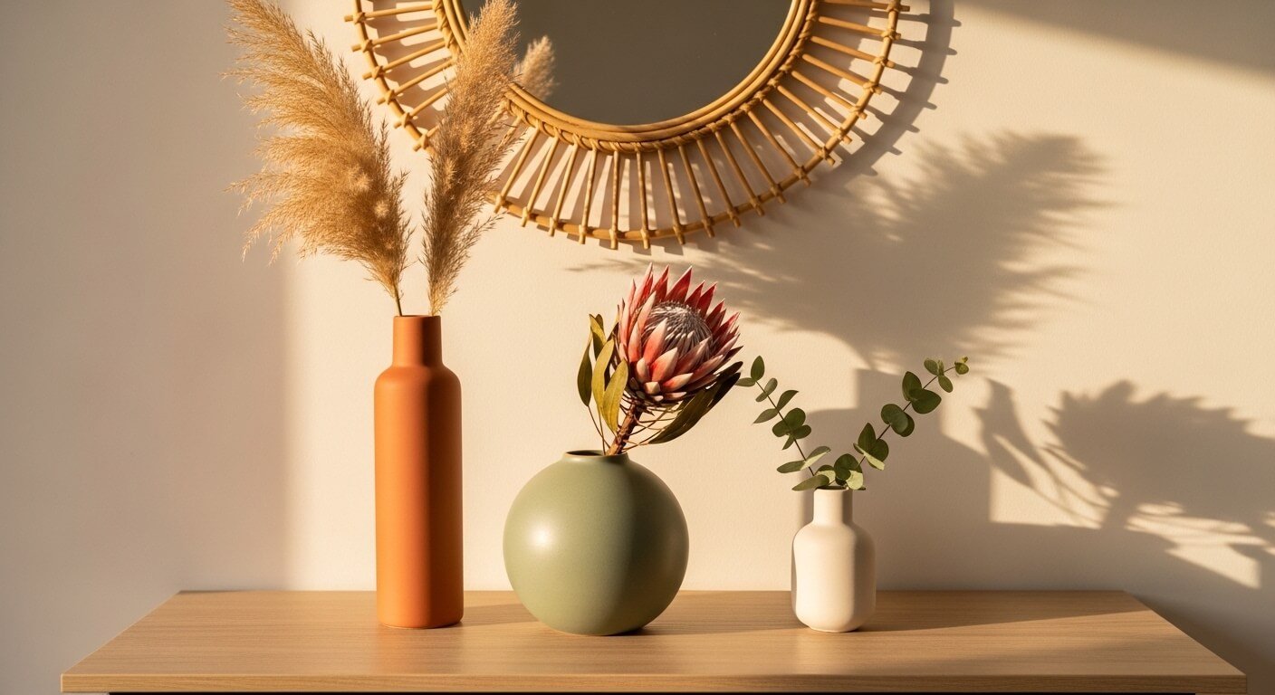 How To Decorate With Vases To Add Height, Color, And Interest Anywhere