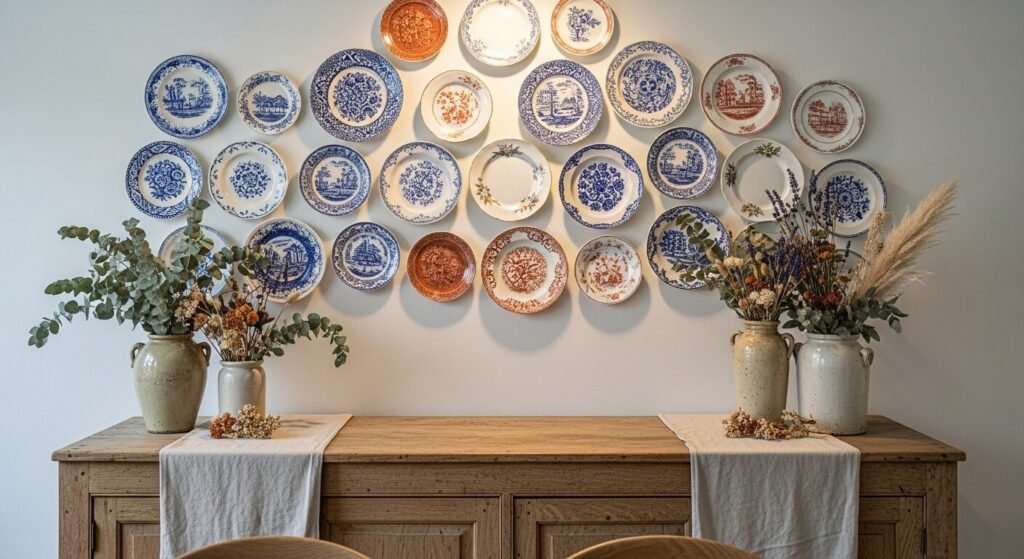 How To Hang Plates On A Wall For A Unique, Eye-Catching Display