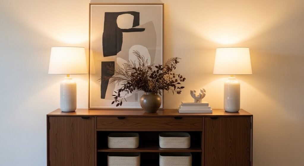 How To Style A Sideboard That Combines Beauty With Everyday Function