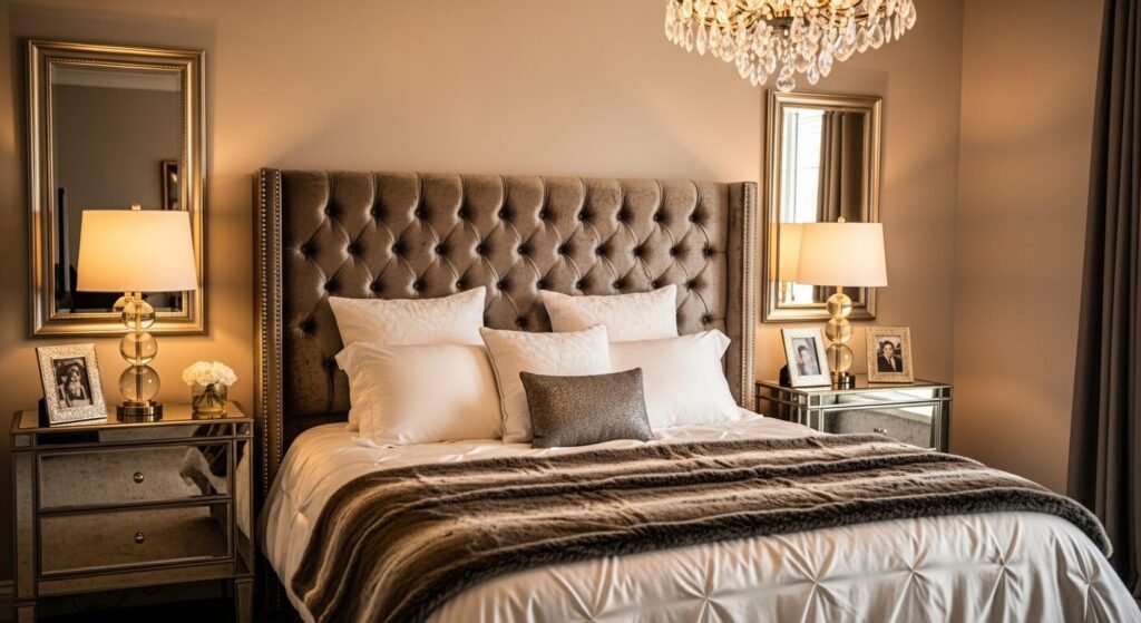 25 Sparkling Glam Decor Details That Add Hollywood Style