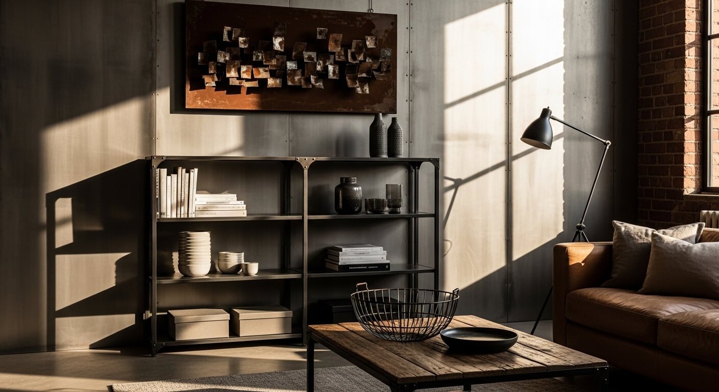 28 Industrial Metal Decor Accents That Add Edge