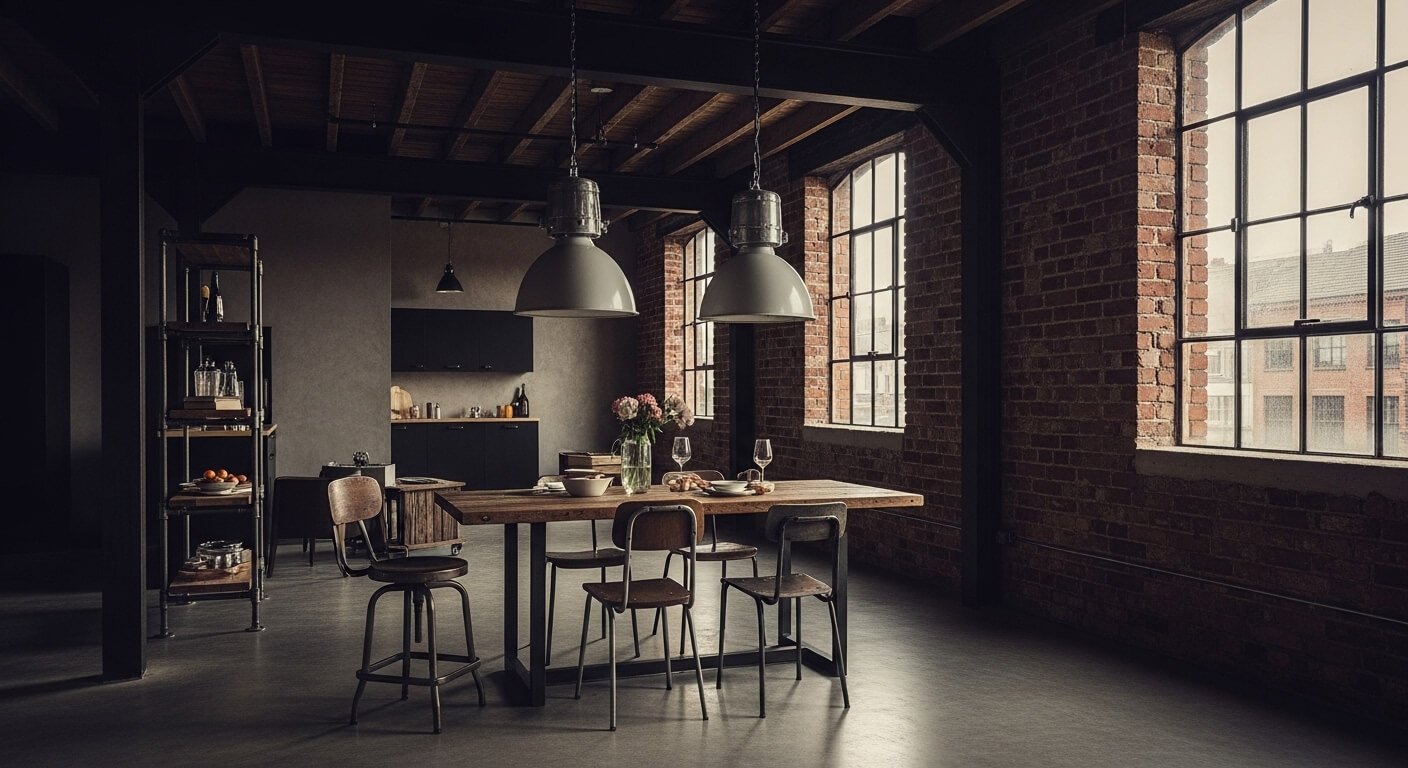 29 Raw Industrial Decor Features That Showcase Urban Style