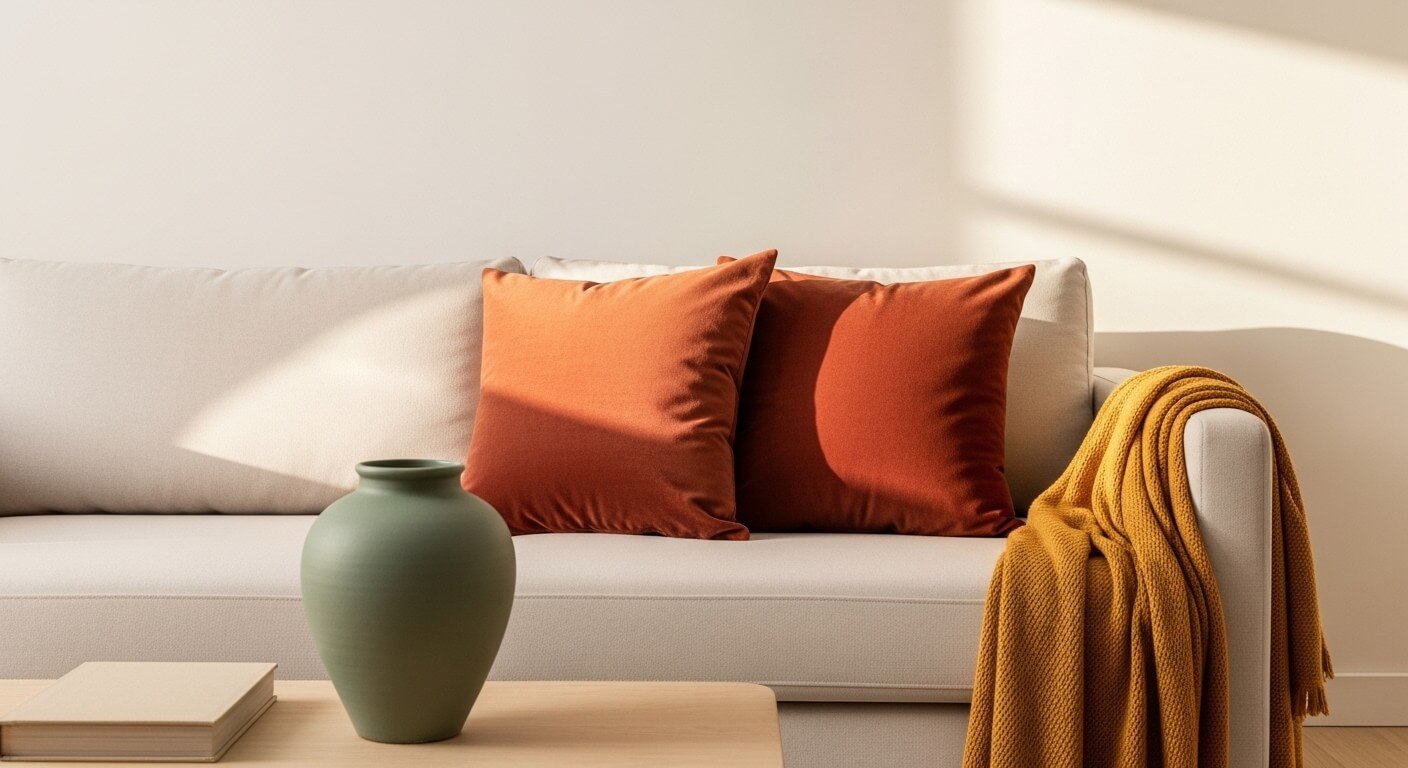 How To Choose Accent Colors That Make Your Neutral Room Pop
