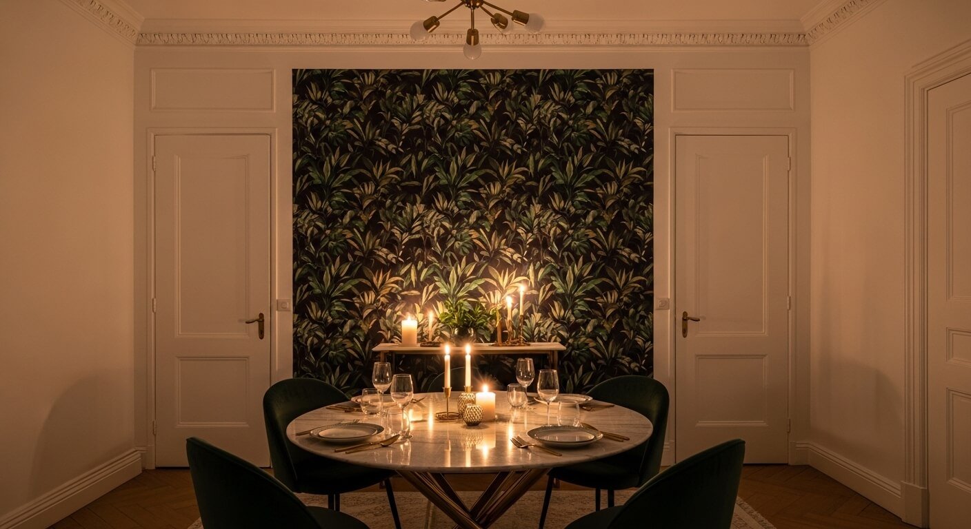 How To Decorate With Wallpaper In Small Doses For Maximum Impact