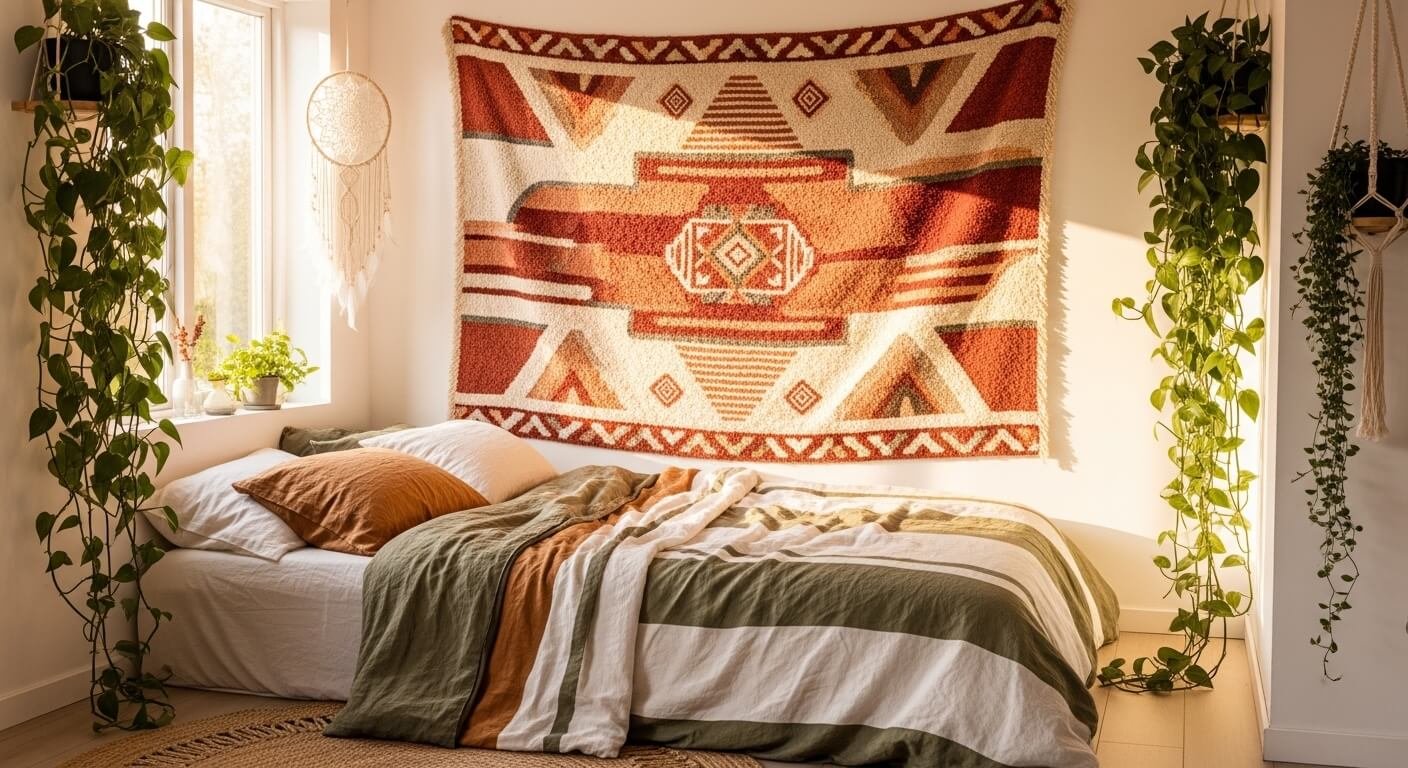 How To Hang A Tapestry Without Damaging Walls For Instant Art